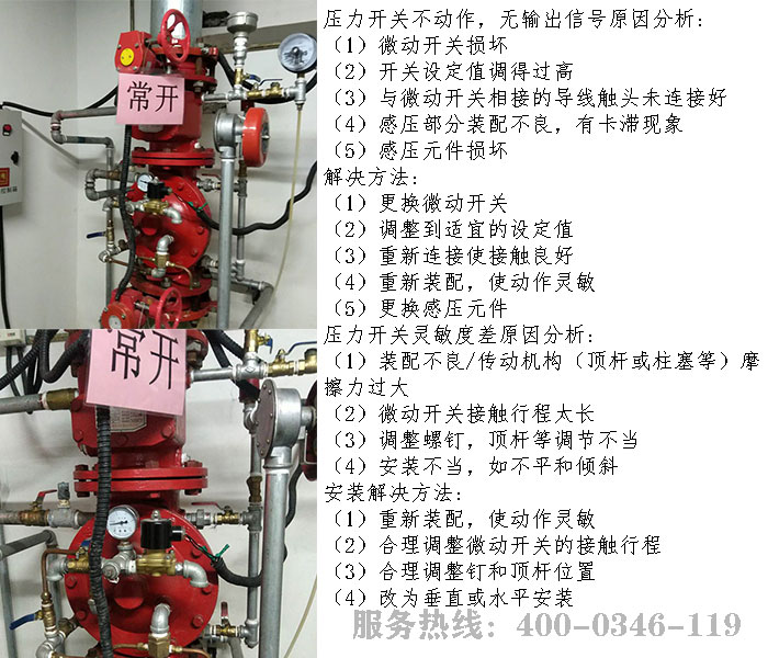 壓力開關故障維修